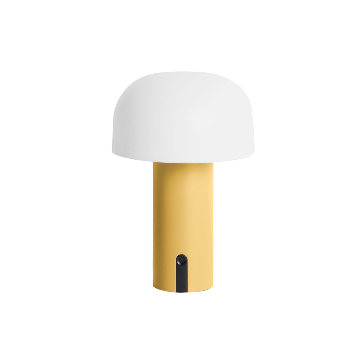 Tafellamp Luca LED geel 15x23 cm