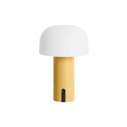 Tafellamp Luca LED geel 15x23 cm