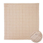 ANNA TERRACOTTA LAVE reversible baby soothing blanket