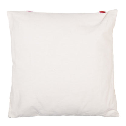 Cushion 45x45 cm White Synthetic