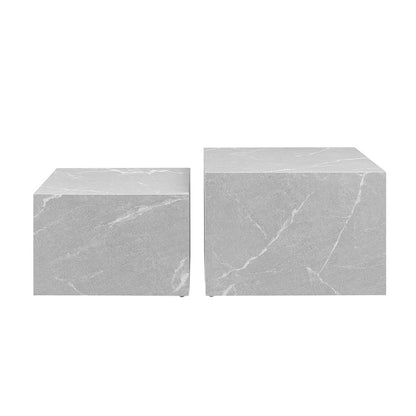 Coffee table grey set of 2