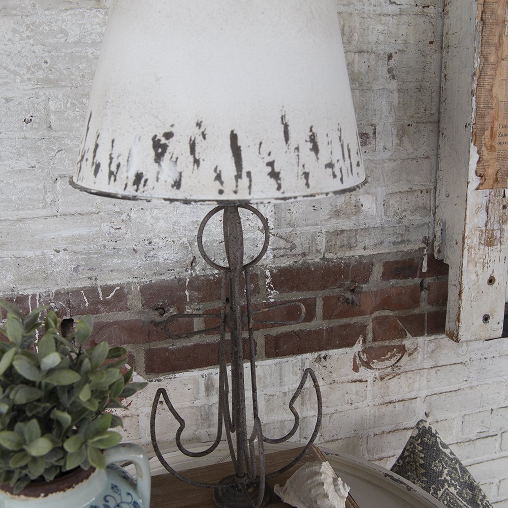 Table lamp Ø 35x79 cm beige brown wood desk lamp