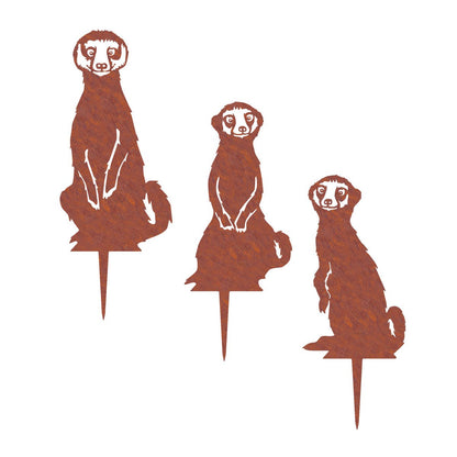 Geluksdieren Stokstaartjes Familie Ricci Ruby Rocky Set 3