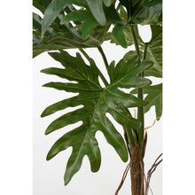 Philodendron Artificial Plant Height 140 cm Diameter 110 cm Green