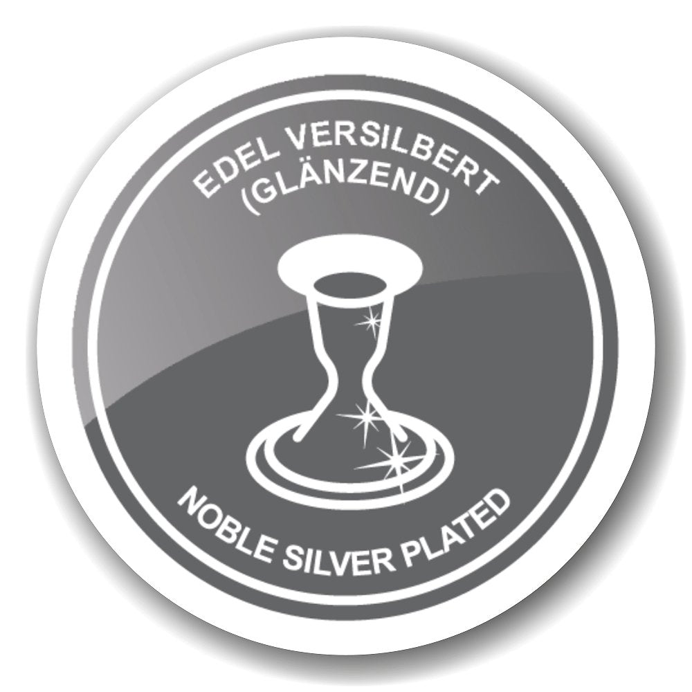 Kinderbeker verzilverd 5 cm hoog 6 cm diameter