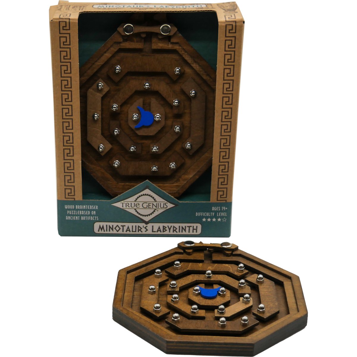 Houten puzzel Minotaur's Labyrinth 1 speler