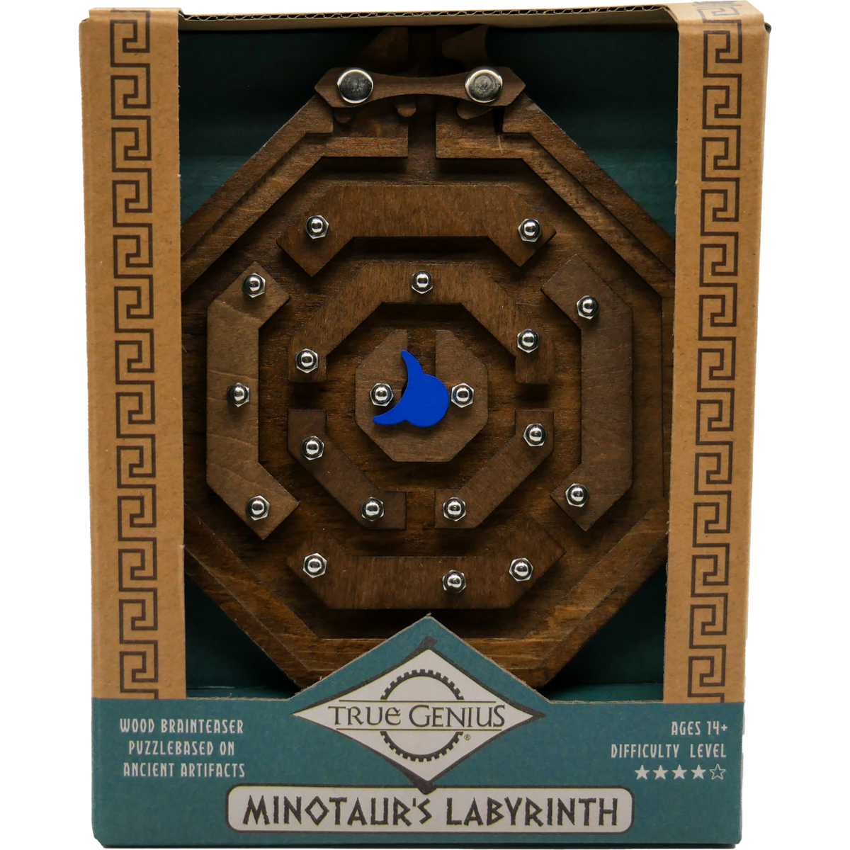 Houten puzzel Minotaur's Labyrinth 1 speler