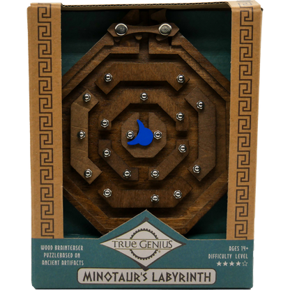Houten puzzel Minotaur's Labyrinth 1 speler