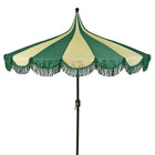 Parasol Ø235 cm donkergroen polyester