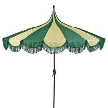 Parasol Ø235 cm donkergroen polyester