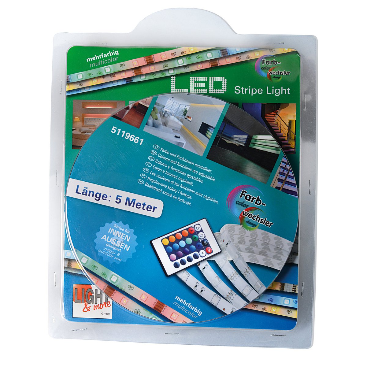 Led "streep" binnen