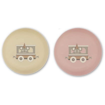Kinderbord diep 14 cm PLA 2-pack