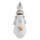 Christmas Decoration Nutcracker 24 cm White Plastic