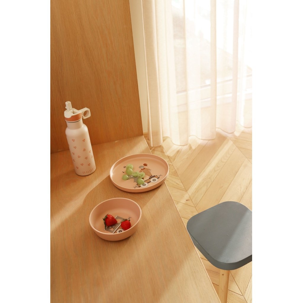 Kinderbord diep 14 cm PLA 2-pack