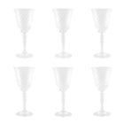 Wine Glasses 20 Cm Set Of 6 Marie Design Collection Elegant