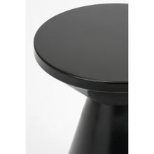 Bijzettafel Ø31x45 cm ijzer zwart