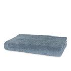 Badhanddoek 100 x 150 cm katoen blauw