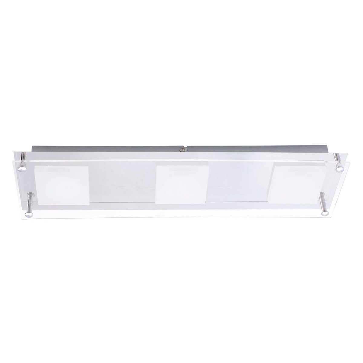 LED wandlamp 12W 960lm warm wit chroom