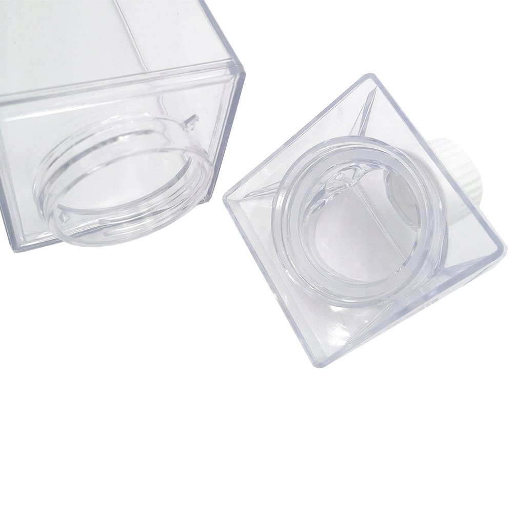 Water Bottle 500 ml Transparent Plastic Hearts