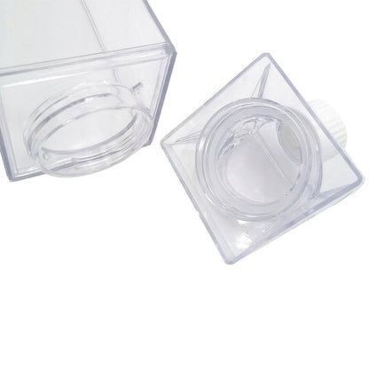 Water Bottle 500 ml Transparent Plastic Hearts
