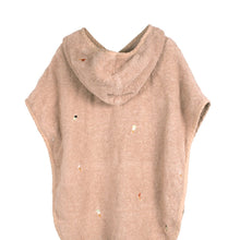 Embroidered beach poncho GOTS - Frappé