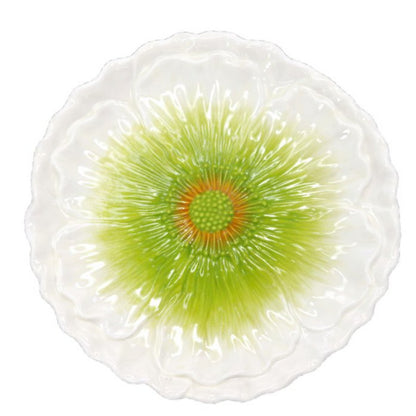 Capri green plate 26x26x3cm