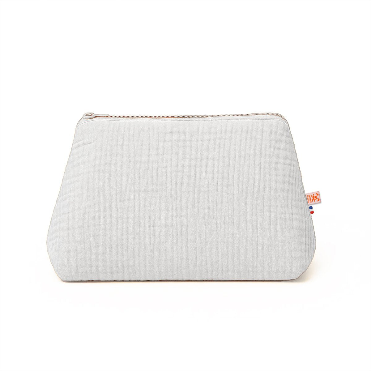 Toilettas biologisch katoen 23x17x13 cm wit