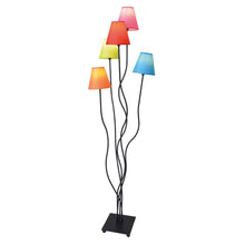Staande lamp paraplu veelkleurig