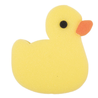 Badspons eend geel 12x3x11 cm synthetisch