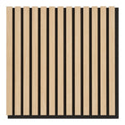 Akoestisch wandpaneel 52x52 cm naturel eikenlook