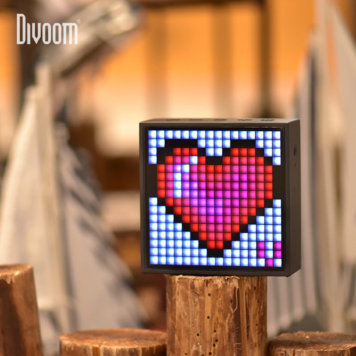 Divoom Timebox Evo Bluetooth speaker zwart