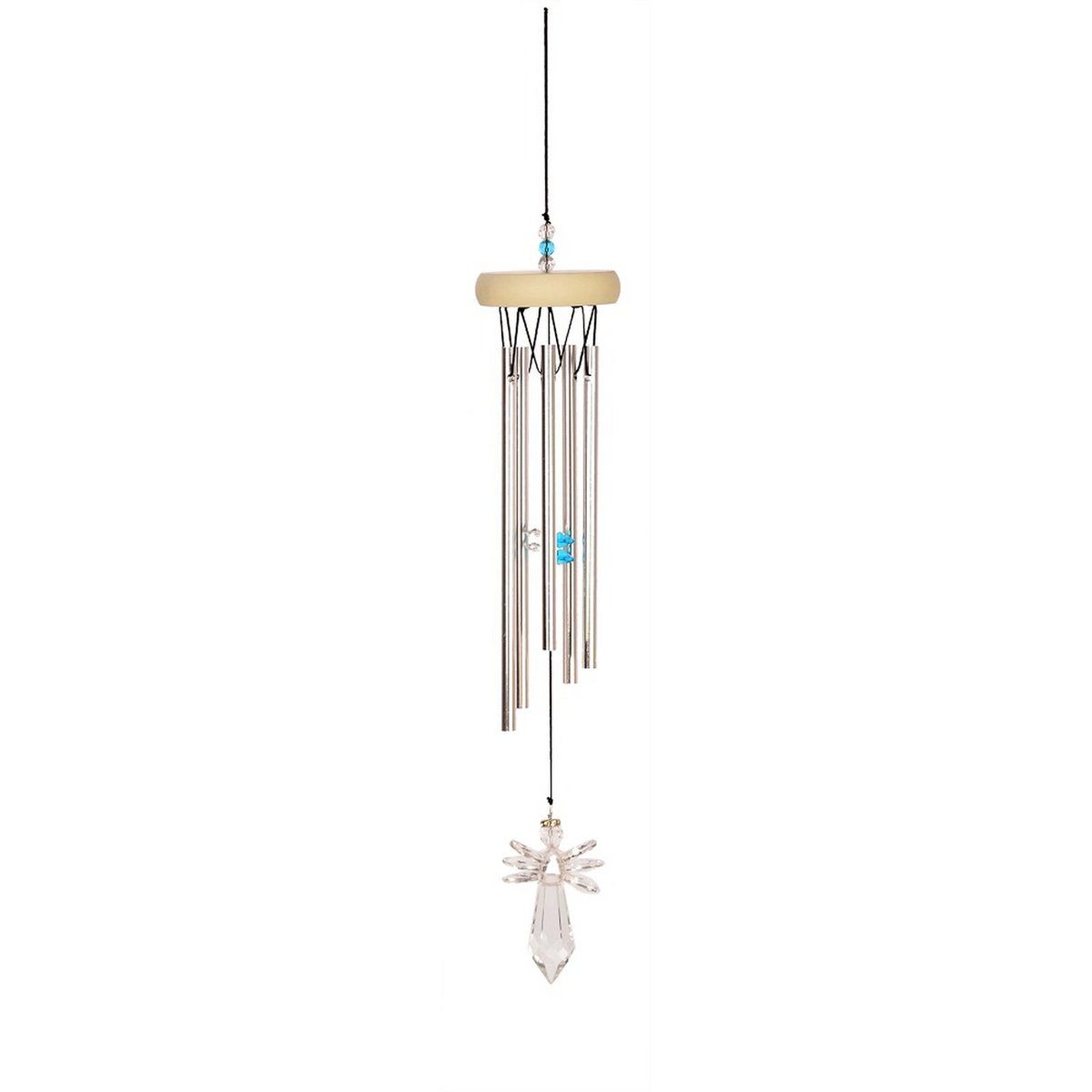Windgong 46 cm kristal engel