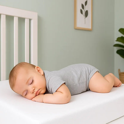 Hoeslaken baby 60x120 cm biologisch katoen wit