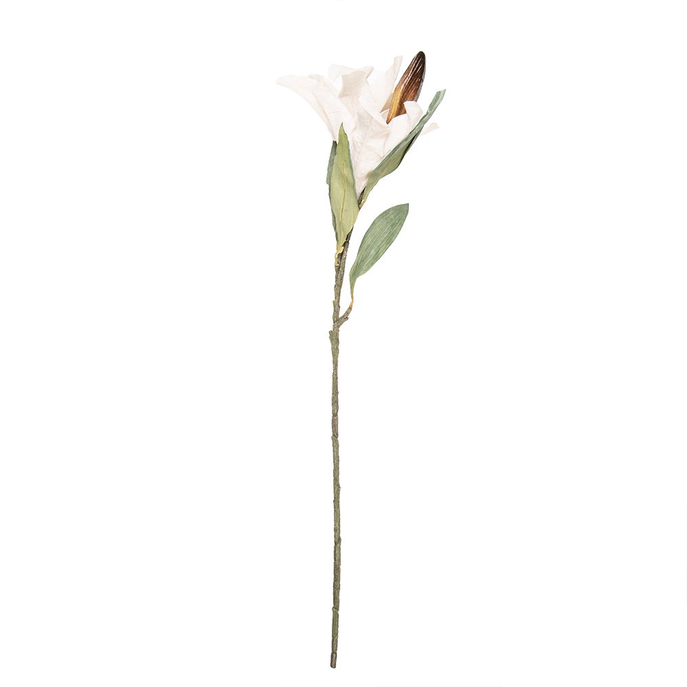 Artificial Flower 88 cm Beige Plastic