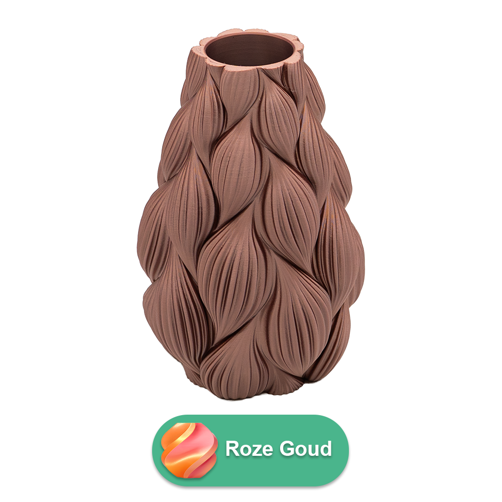 Lamina 3D vaas - 3D geprinte vaas - Duurzaam PLA - Geschikt voor kunstbloemen