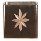 Tealight Holder 10x10x10 cm Gold-colored Glass Star Tealight Holder