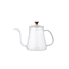 Theepot glas 650 ml transparant