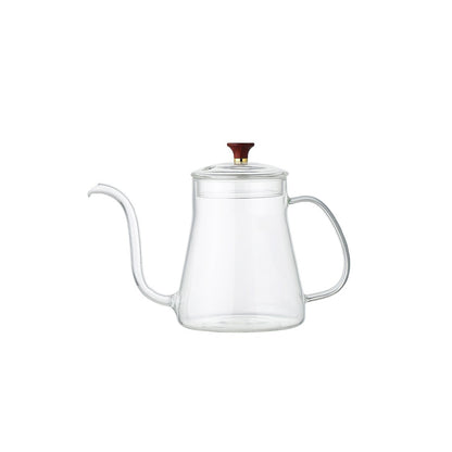 Theepot glas 650 ml transparant