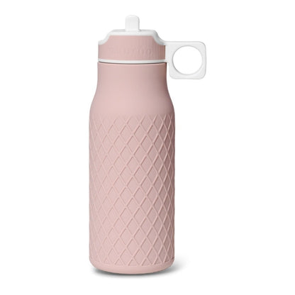 Isa drinkfles 400 ml siliconen woodrose