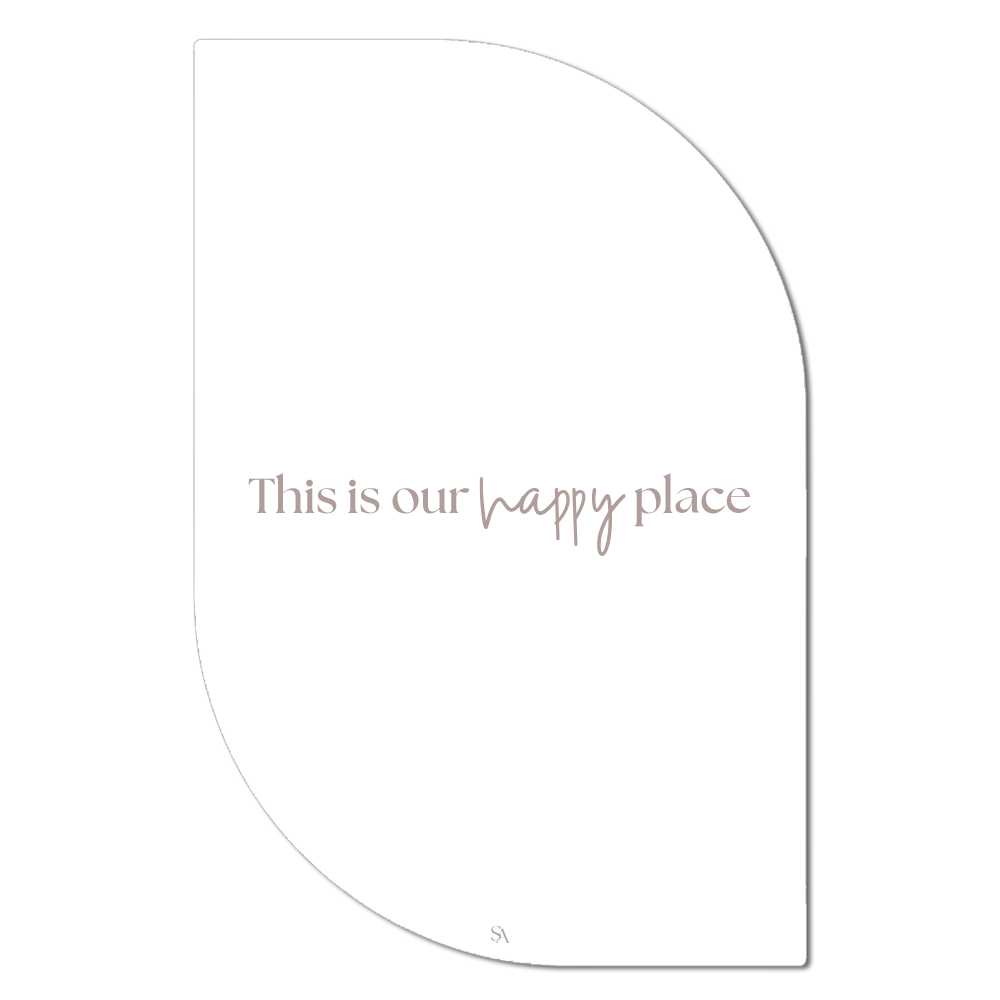 Wanddecoratie Drip 40x60 cm Dibond zwart