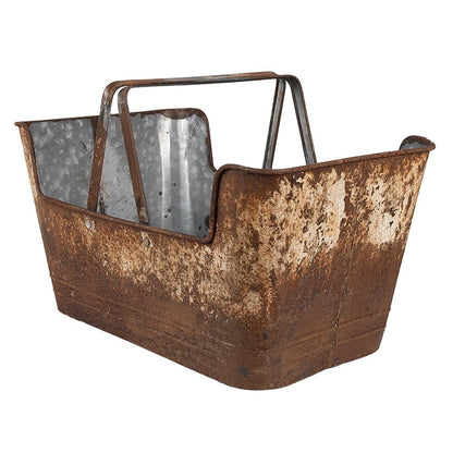 Planthouder 45x28x23 cm bruin keramiek