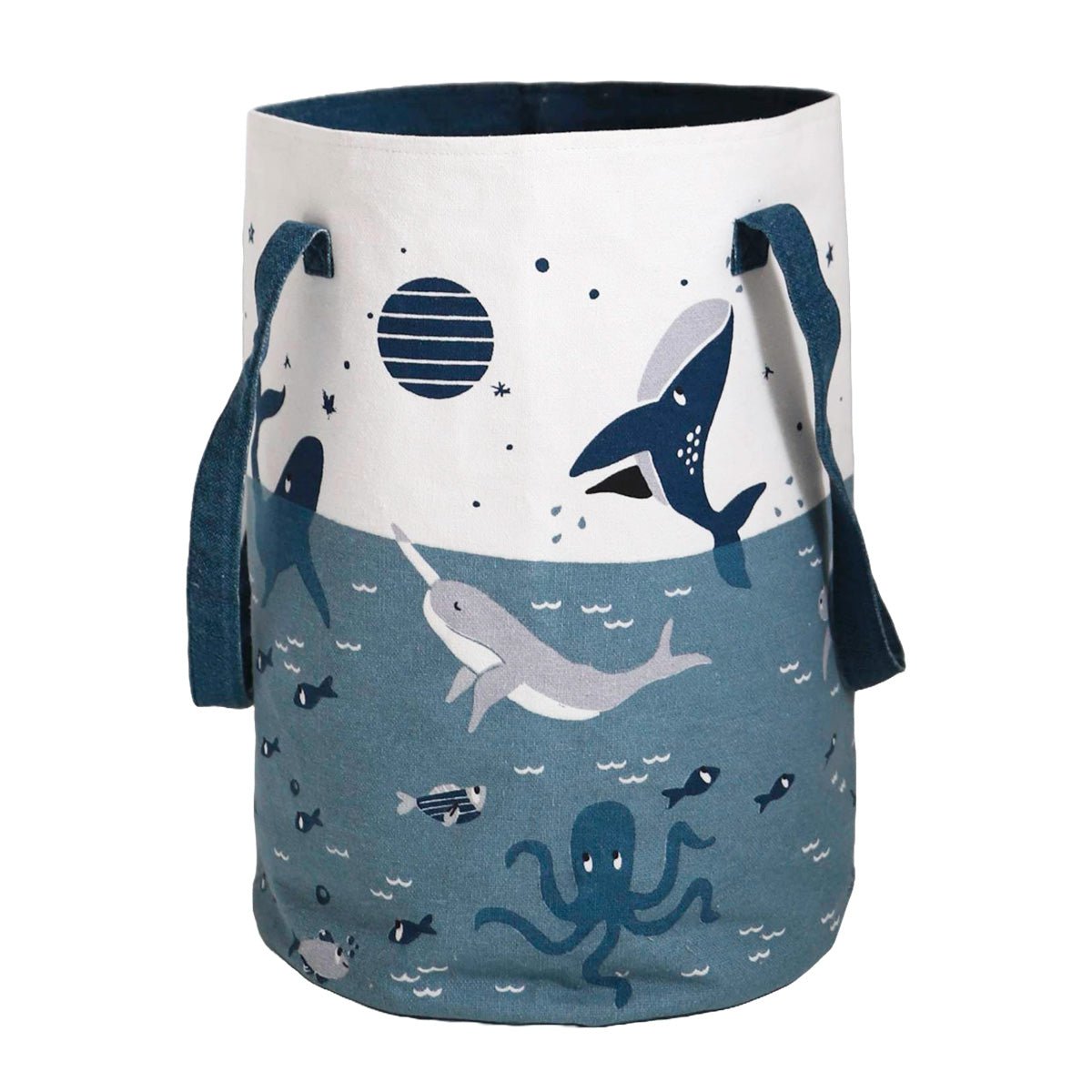 Storage basket for nursery LITTLE DEEP BLUE