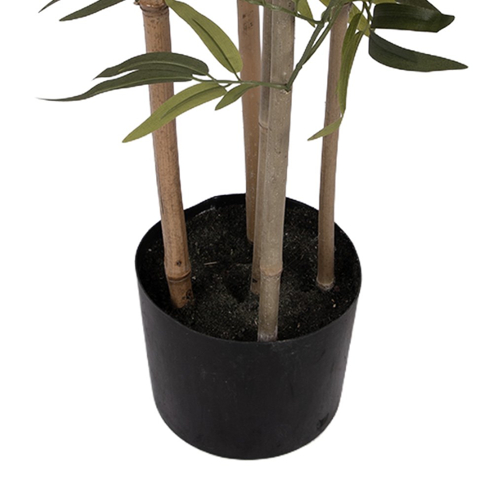 Kunstplant Bamboe 30x30x160 cm Groen Kunststof