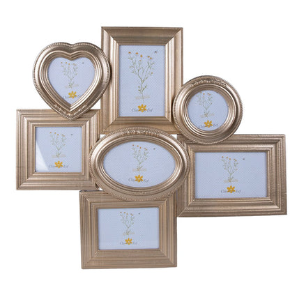 Fotolijst 10x15 cm goudkleurig MDF
