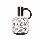 Vase - Jug - Ceramics - Dutch Black - 16x14x21.5cm
