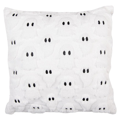 Cushion 45x45 cm White Synthetic