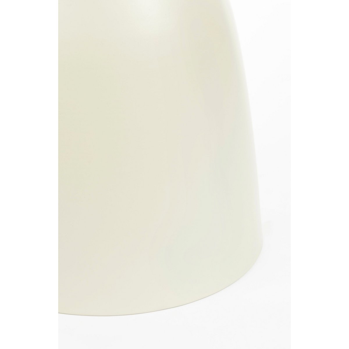 Bijzettafel 45x32 cm ijzer off-white