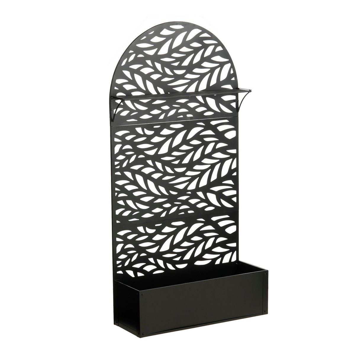 Plantenstandaard 180 cm ijzer zwart