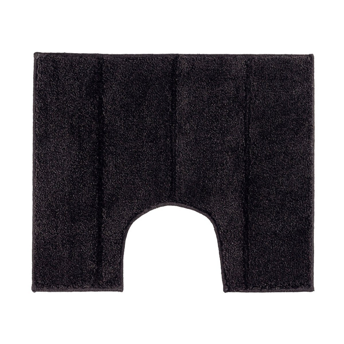 Toiletmat 55x60 cm zwart