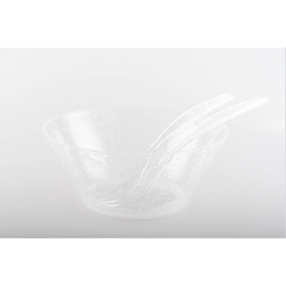 Saladekom 26 cm acryl transparant